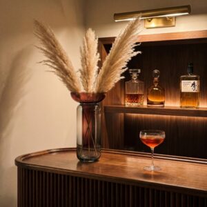 Colorblock Glass Vase